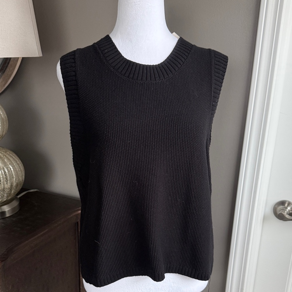 Evereve black Knit Top